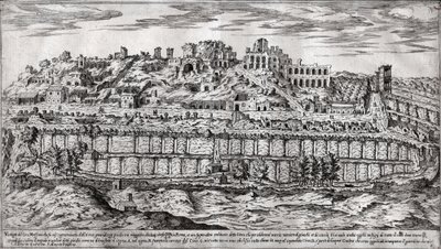 Circus Maximus, Řím. (rytina od Italian School