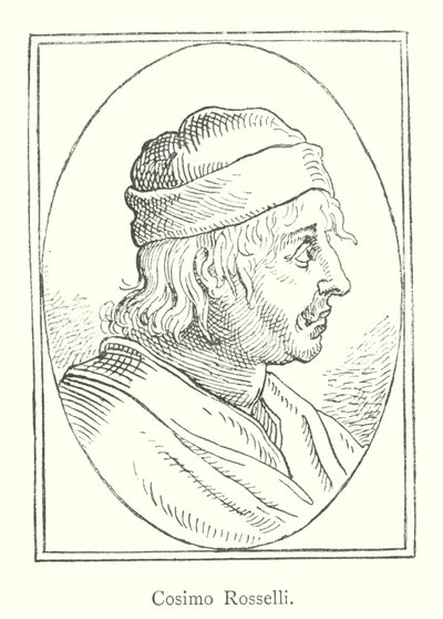 Cosimo Rosselli (rytina) od Italian School