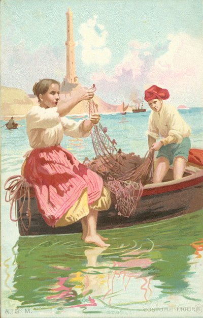 Kostým Ligure (chromolit) od Italian School