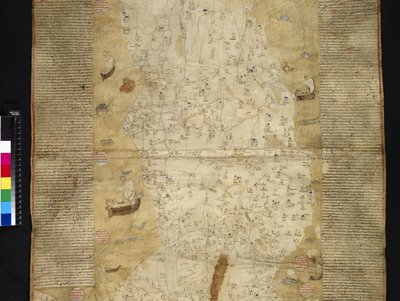 Cotton Roll XIII, 44 moderní místo provincie Itálie (vellum) od Italian School