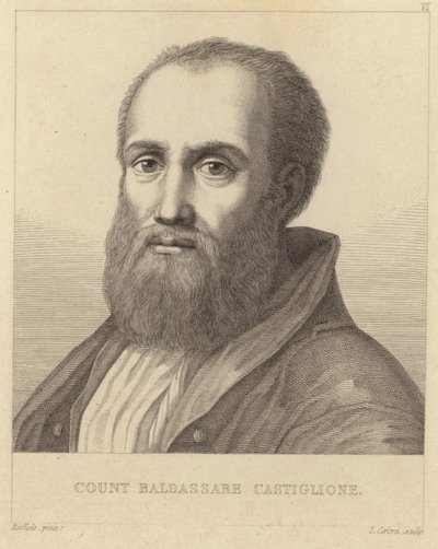 hrabě Baldassare Castiglione (1478-1529) od Italian School