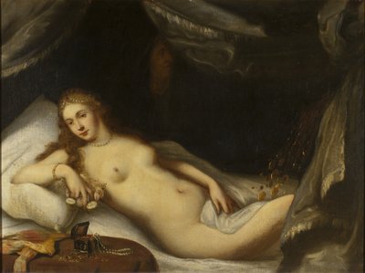 Danaë a sprcha zlata od Italian School