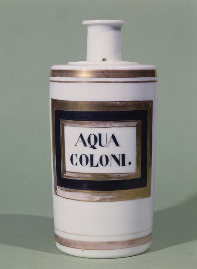 Láhev Eau de Cologne, počátek 19. století (keramika) od Italian School