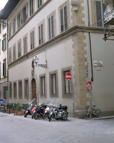 Fasáda domu Casa Buonarroti od Italian School