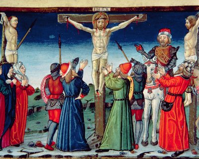 Fol.117v Crucifixion, ilustrace z 