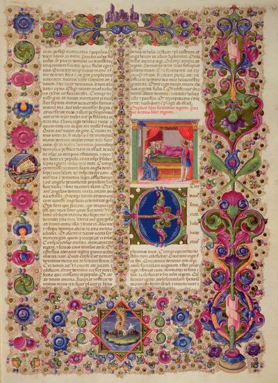 Fol.139r Třetí kniha králů, z Bible Borso d