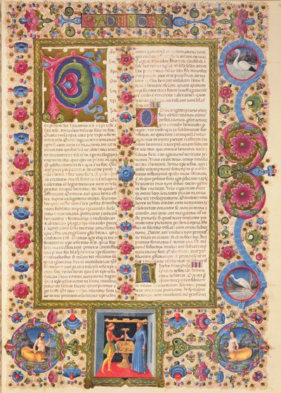 Fol.208r Dopis sv. Pavla Timoteovi, z Bible Borso d