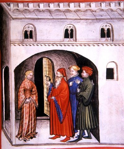 Fol.98r Blushing, ilustrace z 