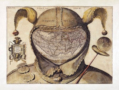Mapa světa Fool