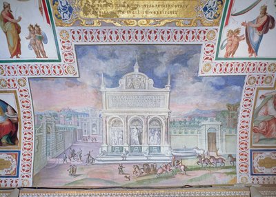 Mojžíšova fontána, Piazza San Bernardo, Řím od Italian School