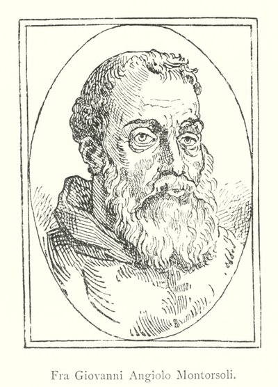 Fra Giovanni Angiolo Montorsoli (rytina) od Italian School