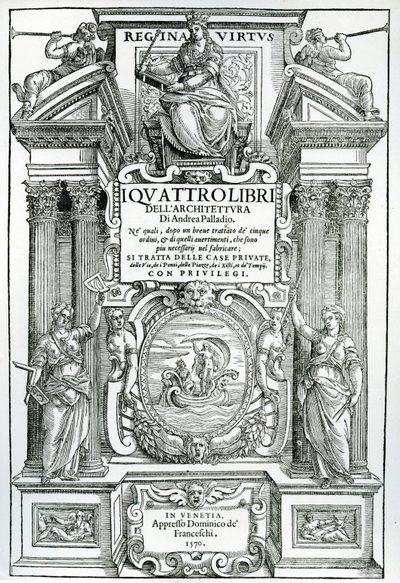 Frontispis Quattro libri dell