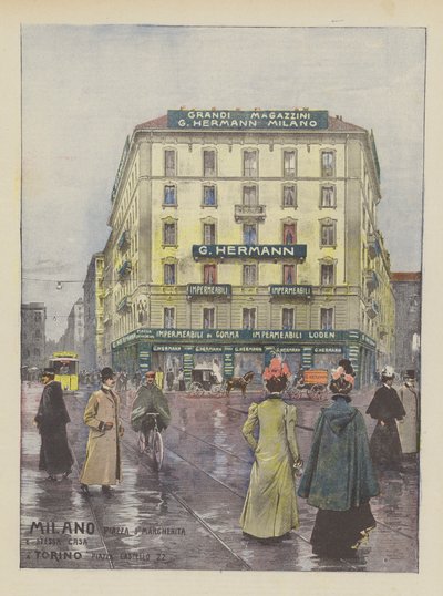 G Hermann (barva lito) od Italian School