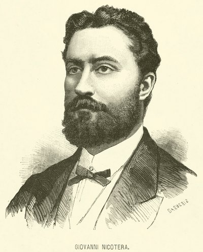 Giovanni Nicotera (rytina) od Italian School