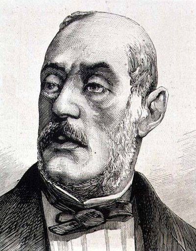 Giuseppe Ferrari (1811-1876) italský historik a politický filozof (rytina) od Italian School