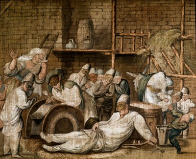 Groteskní postavy Commedia dell