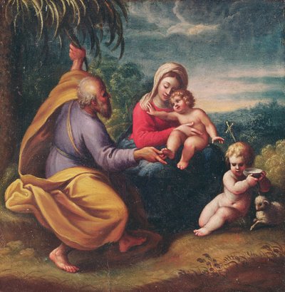 Svatá rodina, Parma, 2. polovina 16. století od Italian School
