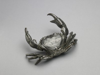 Stojan na inkoust v podobě kraba, c. 1560 (bronz) od Italian School