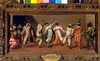 Italské masky Commedia dell