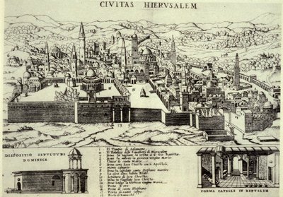Jeruzalém, 1581 od Italian School