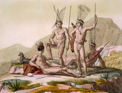 Korah Hottentots z Cape, c.1820s30s od Italian School