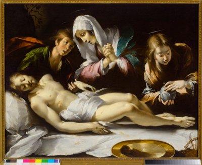 Oplakávání nad mrtvým Kristem, 1615/17 od Italian School