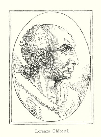 Lorenzo Ghiberti (rytina) od Italian School