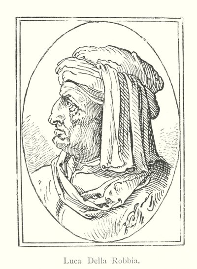 Luca Della Robbia (rytina) od Italian School