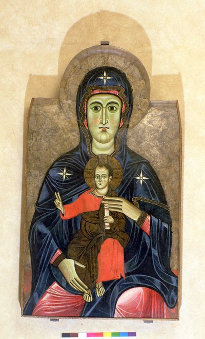 Madonna of the Passion (tempera na panelu) od Italian School