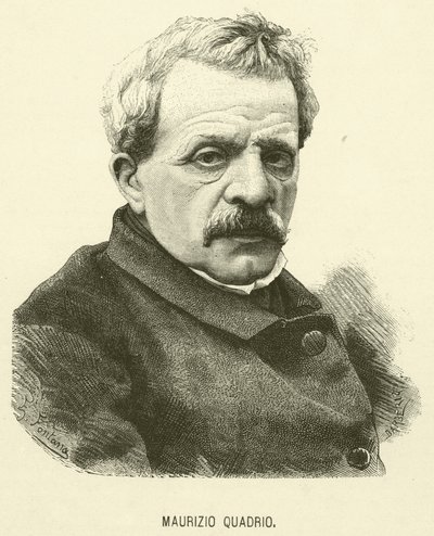 Maurizio Quadrio (rytina) od Italian School