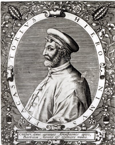Medailonový portrét Girolama Fracastoro (1483-1553) od Italian School