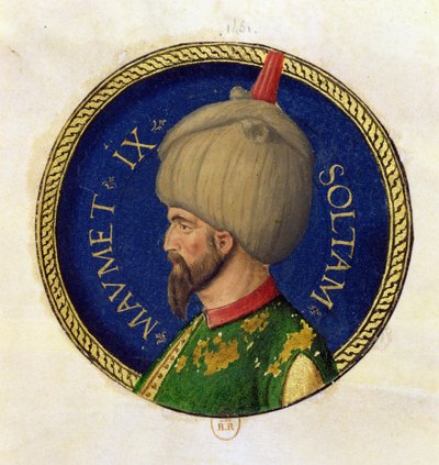 Mehmed II. (1432-81) zvaný Fatih, dobyvatel od Italian School