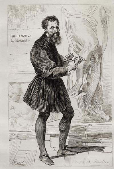 Michelangelo Buonarroti sochař od Italian School