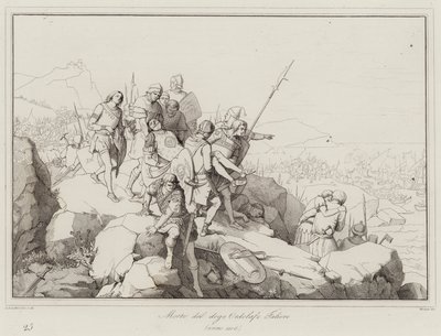 Morte del Doge Ordelafo Faliero od Italian School