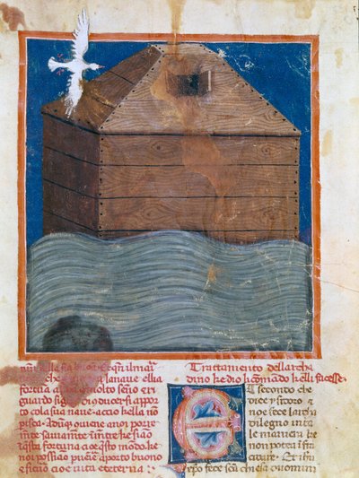Slečna. II.VI.16, c 83a, Noemova archa od Italian School