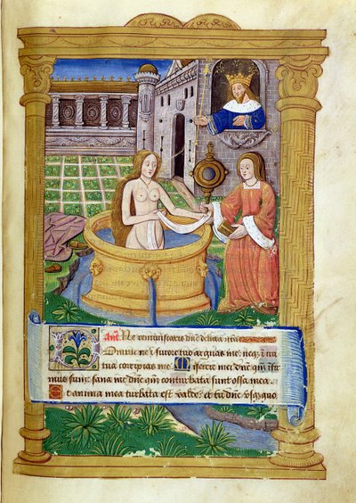 Paní Lat 623 P.6.23 f.49r David a Batsheba, z 