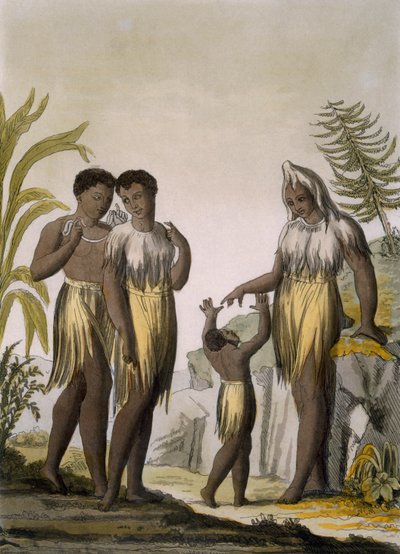 Domorodci z Cazegutu, západní Afrika, cca 1820-30s od Italian School