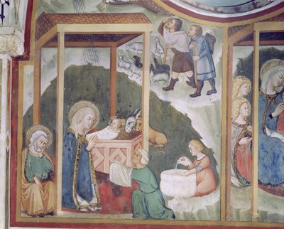 Narození Páně, kaple Panny Marie od Italian School