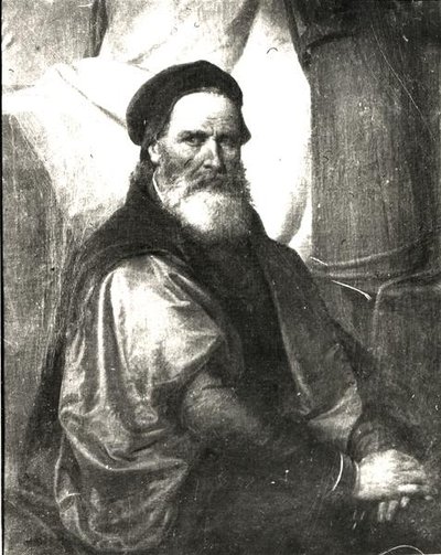 Nicolo Pisani (olej na plátně) (černobílá fotografie) od Italian School