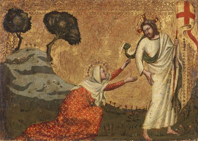 Noli me tangere, 1350-75 od Italian School