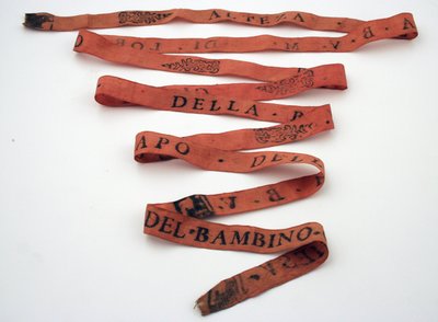 Oranžová poutní stuha od Italian School