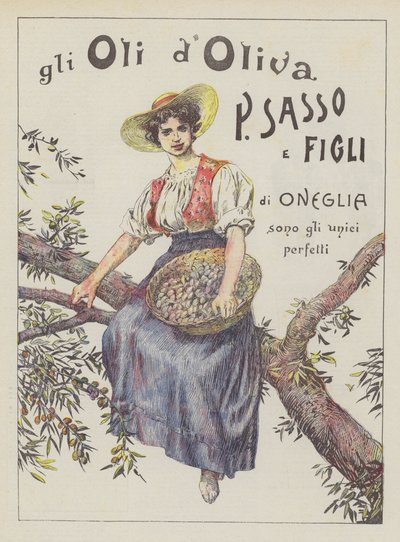 P Sasso and Sons (barva lito) od Italian School