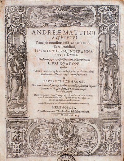 Stránka převzata z Prince of War od Andrea Matteo Acquaviva od Italian School