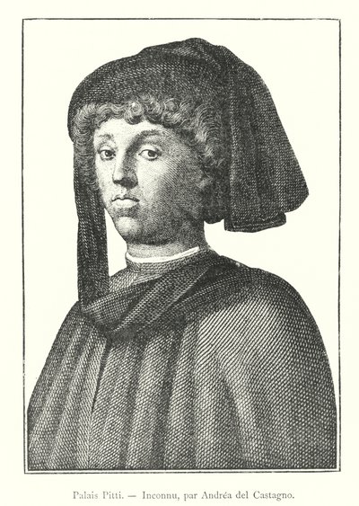 Palais Pitti, Inconnu / od Andrea del Castagno (rytina) od Italian School
