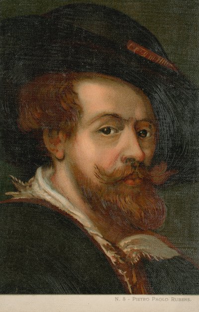 Peter Paul Rubens, vlámský malíř (chromolit) od Italian School
