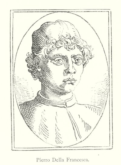 Piero Della Francesca (rytina) od Italian School