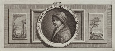 Portrét Alessandra Gherardiniho od Italian School
