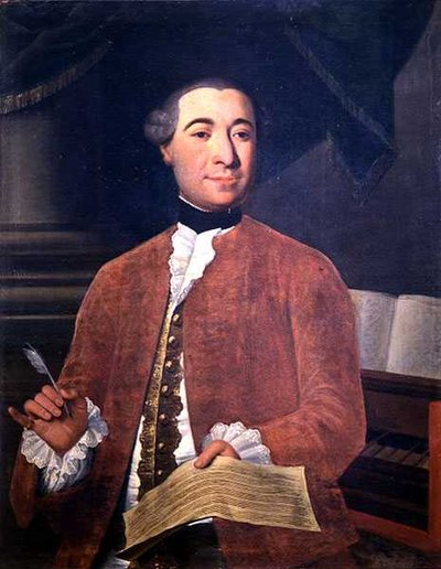 Portrét Antona Maria Paoliho, kolem roku 1750 (olej na plátně) (viz 138620) od Italian School