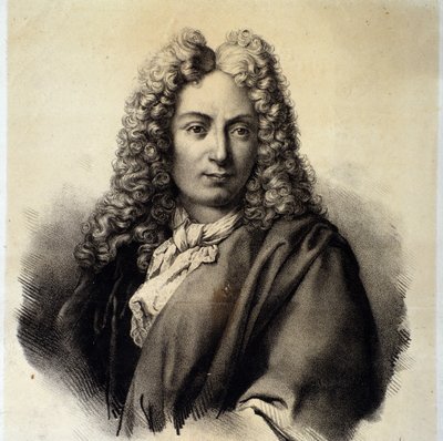Portrét Arcangelo Corelli (1653-1713), italský skladatel a houslista od Italian School
