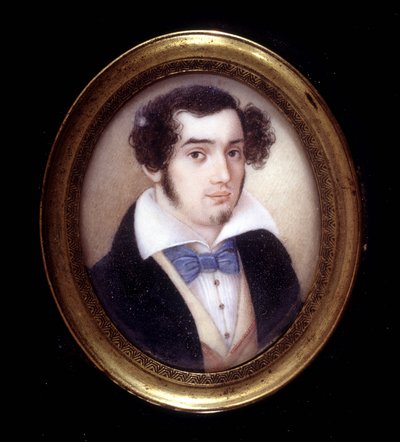 Portrét Ciro Menotti (1798 - 1831). Muzeum Risorgimento. Milán od Italian School